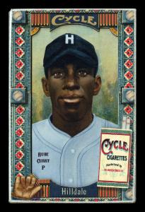 Picture of Helmar Brewing Baseball Card of Rube Curry, card number 448 from series Helmar Oasis