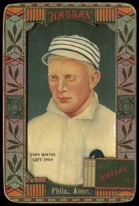 Picture of Helmar Brewing Baseball Card of Topsy Hartsel, card number 44 from series Helmar Oasis