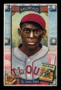 Picture, Helmar Brewing, Helmar Oasis Card # 462, Ted Trent, Forest behind, St. Louis Stars
