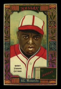 Picture of Helmar Brewing Baseball Card of Quincy Trouppe, card number 463 from series Helmar Oasis