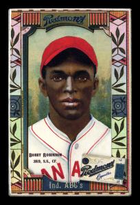 Picture of Helmar Brewing Baseball Card of Bobby Robinson, card number 464 from series Helmar Oasis