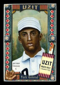 Picture of Helmar Brewing Baseball Card of Arthur Thomas, card number 478 from series Helmar Oasis
