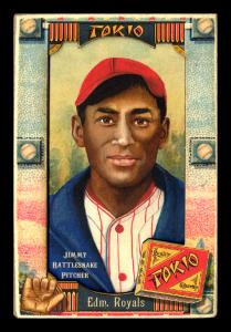 Picture of Helmar Brewing Baseball Card of Jimmy Rattlesnake, card number 479 from series Helmar Oasis