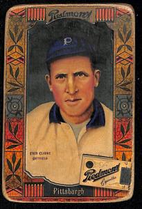 Picture, Helmar Brewing, Helmar Oasis Card # 54, Fred CLARKE (HOF), Blue cap and blue collar, Pittsburgh Pirates