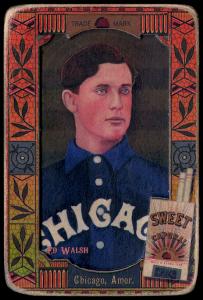 Picture, Helmar Brewing, Helmar Oasis Card # 58, Ed WALSH (HOF), Looking right, Chicago White Sox