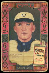 Picture of Helmar Brewing Baseball Card of Billy Sullivan, card number 67 from series Helmar Oasis