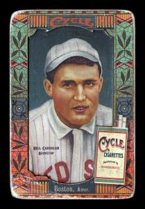 Picture of Helmar Brewing Baseball Card of Bill Carrigan, card number 6 from series Helmar Oasis