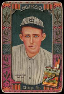 Picture of Helmar Brewing Baseball Card of Johnny EVERS, card number 79 from series Helmar Oasis