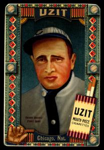 Picture of Helmar Brewing Baseball Card of Frank CHANCE, card number 80 from series Helmar Oasis