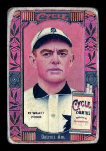 Picture of Helmar Brewing Baseball Card of Ed Willett, card number 94 from series Helmar Oasis