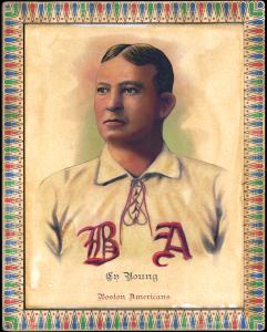 Picture of Helmar Brewing Baseball Card of Cy YOUNG (HOF), card number 2 from series Helmar Pharaoh's Choice Imperial Cabinet