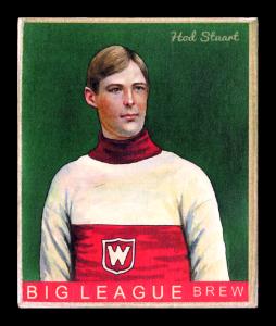 Picture of Helmar Brewing Baseball Card of Hod STUART, card number 55 from series Helmar R319 Hockey