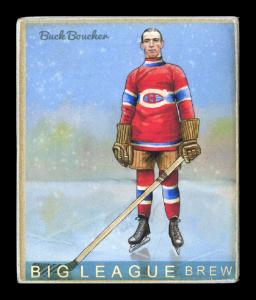 Picture, Helmar Brewing, Helmar R319 Hockey Card # 57, Frank BOUCHER, Standing, Montreal Canadiens