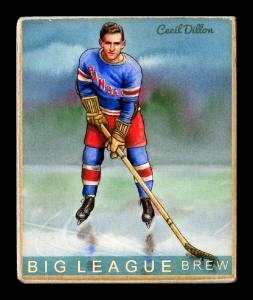 Picture of Helmar Brewing Baseball Card of Cecil Dillon, card number 60 from series Helmar R319 Hockey