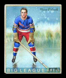 Picture of Helmar Brewing Baseball Card of Muzz Patrick, card number 66 from series Helmar R319 Hockey