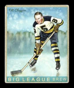 Picture of Helmar Brewing Baseball Card of Dit CLAPPER, card number 68 from series Helmar R319 Hockey