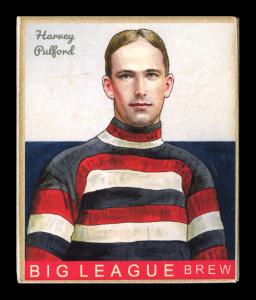 Picture of Helmar Brewing Baseball Card of Harvey PULFORD, card number 70 from series Helmar R319 Hockey