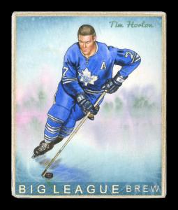 Picture of Helmar Brewing Baseball Card of Tony Horton, card number 77 from series Helmar R319 Hockey