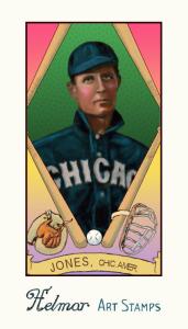 Picture, Helmar Brewing, Helmar Stamps Card # 133, Fielder Jones, , Chicago White Sox