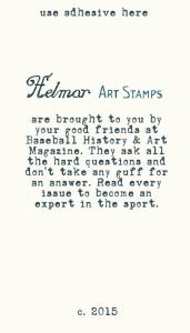 Picture, Helmar Brewing, Helmar Stamps Card # 1, Ty COBB (HOF), , Detroit Tigers