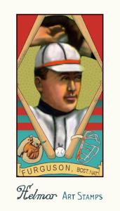Picture of Helmar Brewing Baseball Card of Cecil Ferguson, card number 31 from series Helmar Stamps