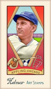 Picture of Helmar Brewing Baseball Card of Luke APPLING, card number 508 from series Helmar Stamps
