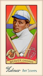 Picture of Helmar Brewing Baseball Card of Buck Weaver, card number 515 from series Helmar Stamps