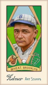 Picture of Helmar Brewing Baseball Card of Zack WHEAT (HOF), card number 538 from series Helmar Stamps