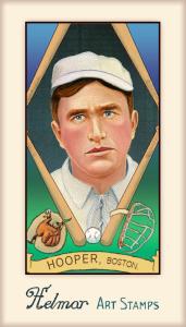 Picture, Helmar Brewing, Helmar Stamps Card # 544, Harry HOOPER (HOF), , Boston Red Sox