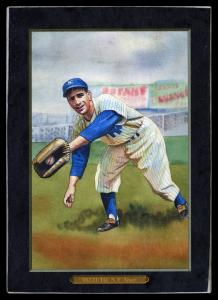 Picture of Helmar Brewing Baseball Card of Phil RIZZUTO (HOF), card number 35 from series Helmar T4