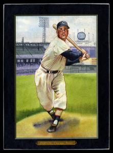 Picture of Helmar Brewing Baseball Card of Gus Zernial, card number 38 from series Helmar T4