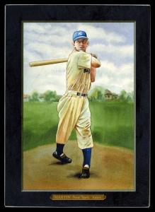 Picture of Helmar Brewing Baseball Card of Martin, Billy, card number 46 from series Helmar T4