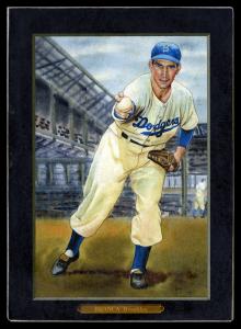 Picture of Helmar Brewing Baseball Card of Branca, Ralph, card number 48 from series Helmar T4