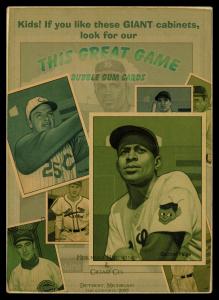 Picture, Helmar Brewing, Helmar T4 Card # 49, Roy CAMPANELLA (HOF), Side view of practice swing; dugout in background, Brooklyn Dodgers