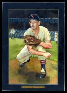 Picture of Helmar Brewing Baseball Card of Dick Donovan, card number 61 from series Helmar T4