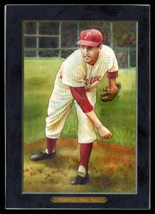 Picture of Helmar Brewing Baseball Card of Turk Farrell, card number 63 from series Helmar T4