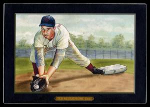 Picture of Helmar Brewing Baseball Card of Ted Kluszewski, card number 64 from series Helmar T4