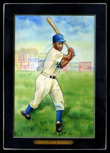 Picture of Helmar Brewing Baseball Card of Gilliam, Jim, card number 81 from series Helmar T4