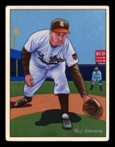 Picture of Helmar Brewing Baseball Card of Sievers, Roy, card number 103 from series Helmar This Great Game