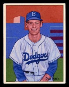 Picture, Helmar Brewing, Helmar This Great Game Card # 125, Don Hoak, smiling, Brooklyn Dodgers