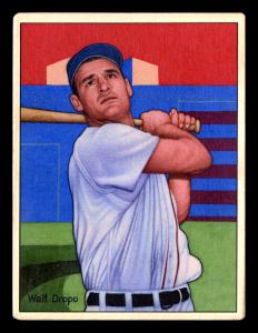 Picture, Helmar Brewing, Helmar This Great Game Card # 66, Dropo, Walt, looking up after swing, Boston Red Sox