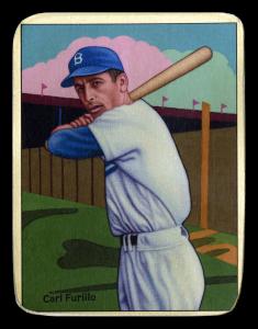 Picture of Helmar Brewing Baseball Card of Furillo, Carl, card number 84 from series Helmar This Great Game