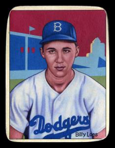 Picture, Helmar Brewing, Helmar This Great Game Card # 86, Loes, Billy, Portrait chest up, Brooklyn Dodgers