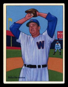 Picture of Helmar Brewing Baseball Card of Bobo Newsom, card number 94 from series Helmar This Great Game
