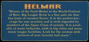Picture, Helmar Brewing, Helmar Trolley Card Card # 10, Leo DUROCHER, Portrait, St Louis Cardinals