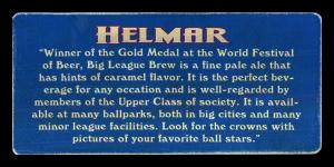 Picture, Helmar Brewing, Helmar Trolley Card Card # 15, Harry GREB (HOF), Portrait, Boxing