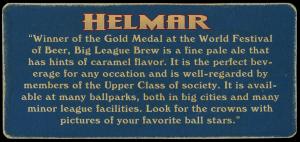 Picture, Helmar Brewing, Helmar Trolley Card Card # 3, Primo Carnera, Flexing, Boxing