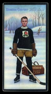 Picture of Helmar Brewing Baseball Card of Percy Traub, card number 13 from series Hockey Icers