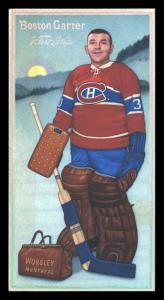 Picture, Helmar Brewing, Hockey Icers Card # 25, Gump WORSLEY, Setting sun, Montreal Canadiens