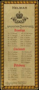 Picture, Helmar Brewing, L3-Helmar Cabinet Card # 100, Mike Mitchell, Portrait, Cincinnati Reds